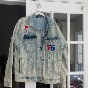 76ers Denim Jacket